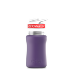 12oz. Stainless Steel Bottle & Comfort Grip Lid Matte Purple