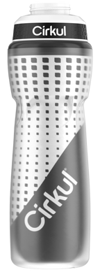 22oz. Insulated Squeeze Plastic Bottle & Sport Lid