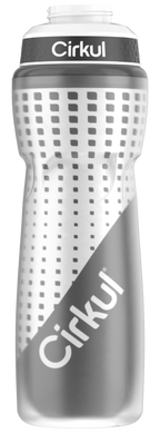 22oz. Insulated Squeeze Plastic Bottle & Sport Lid