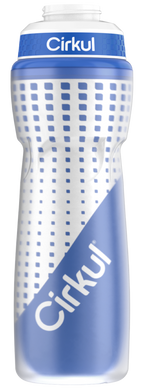 22oz. Insulated Squeeze Plastic Bottle & Sport Lid