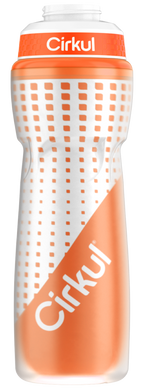 22oz. Insulated Squeeze Plastic Bottle & Sport Lid