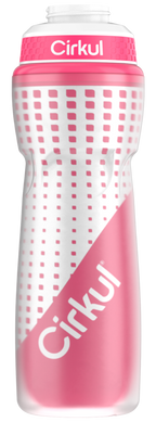 22oz. Insulated Squeeze Plastic Bottle & Sport Lid