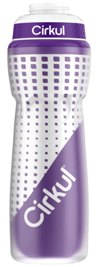 22oz. Insulated Squeeze Plastic Bottle & Sport Lid