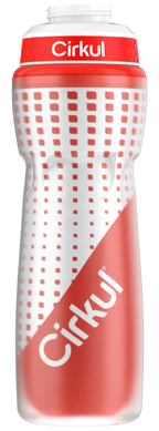 22oz. Insulated Squeeze Plastic Bottle & Sport Lid