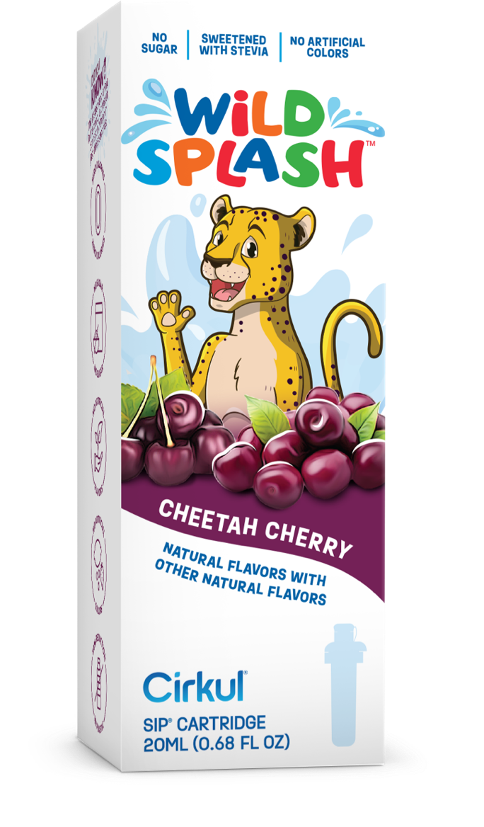Wild Splash Cheetah Cherry
