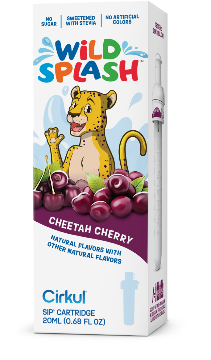 Wild Splash Cheetah Cherry